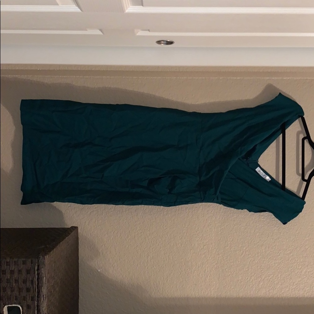 Women's Style Wrap V Neck Formal Cocktail Dress